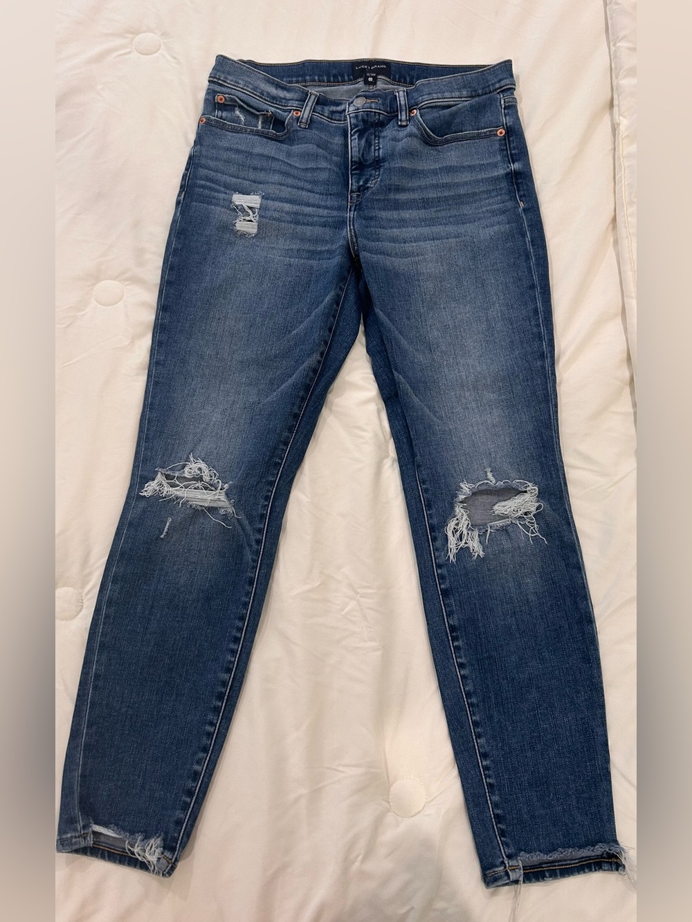 Lucky Brand Ava Mid-Rise Skinny Jeans